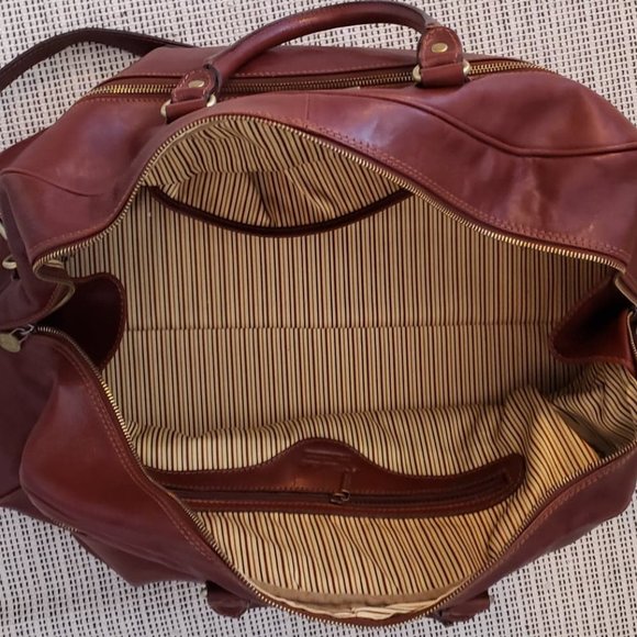 Tuscany Leather Firenze Travel Duffle Bag - Picture 3 of 5